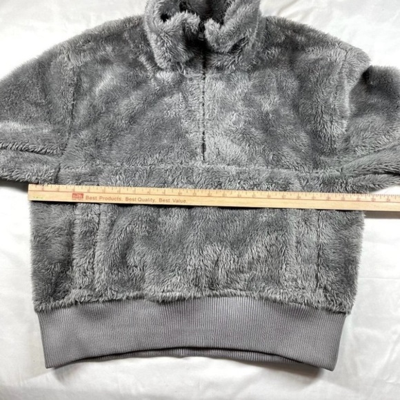 Varley NWT Griffin Duray Faux Shearling Pullover Size L Women's Long Sleeve - Picture 9 of 12